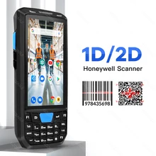 Robuuste Industriële Pda Barcode Android 8.1 Mobiele Telefoon Met 1d Laser 2D Qr Scanner Reader Handheld Data Collector Terminal Pda