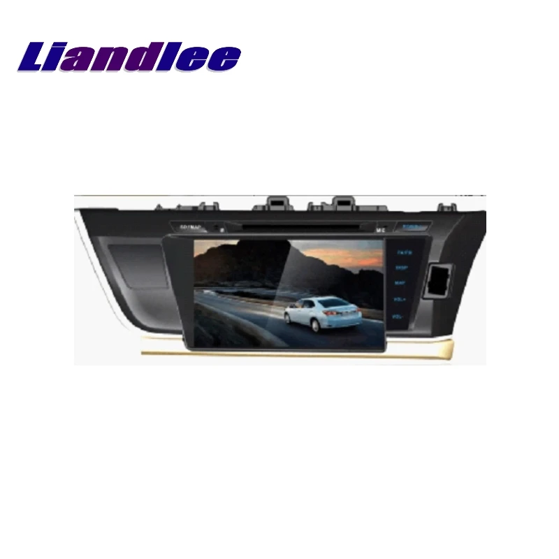 Для Toyota Corolla правосторонний привод 2013 LiisLee мультимедиа, ТВ DVD gps аудио стерео Hi-Fi радио оригинальный стиль навигация NAV