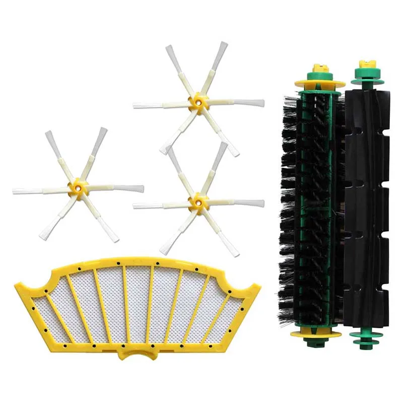 Фильтр щетки для Irobot Roomba 500 510, 530, 532, 535, 540, 555, 560, 562, 570, сменный пылесос