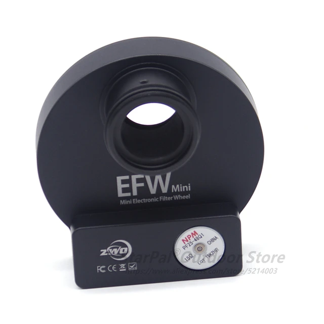 ZWO 電動フィルターホイールmini（EFW）1.25″/31mm 5枚用 あいまっ