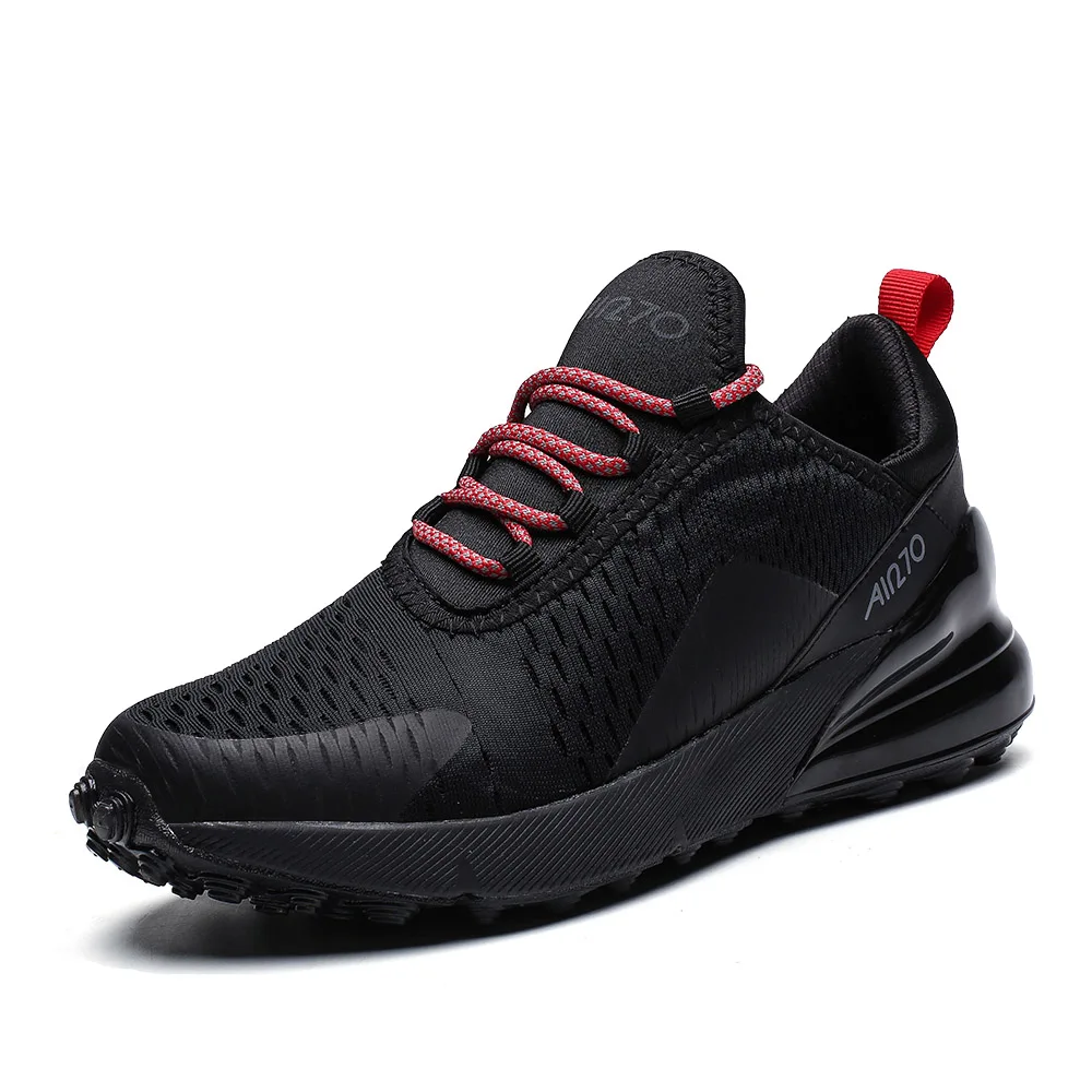 COOLVFATBO кроссовки Мужские дышащие кроссовки zapatillas hombre 270 Пара кроссовки для фитнеса женские спортивные кроссовки для спорта на открытом воздухе - Цвет: Black