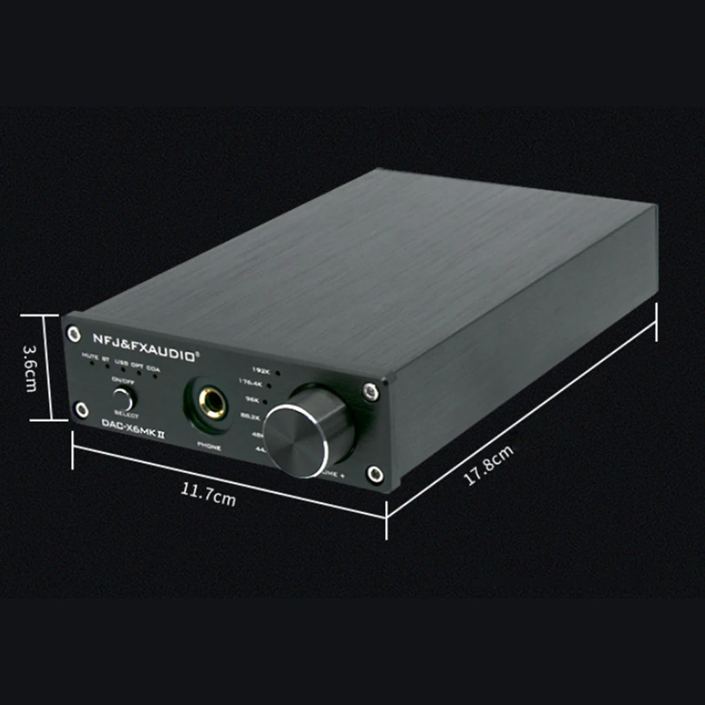 Digital to Analog Audio Converter with Bluetooth 5.0 Receiver Optical Coaxial PC-USB Bluetooth Input Function