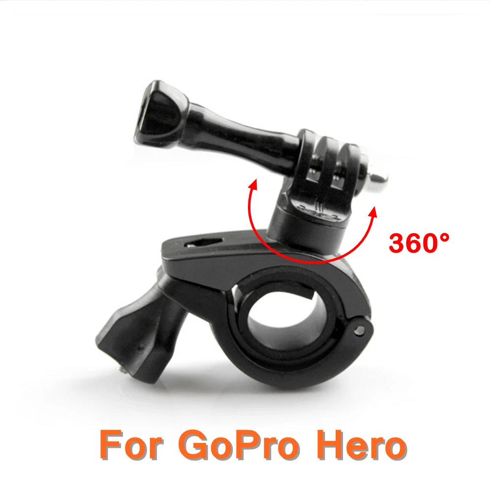 Soporte de cámara Go Pro Hero para bicicleta, soporte de motocicleta para GoPro Hero 3 + 6/5/4/3/2, Clip soporte de esqueleto - AliExpress Productos electrónicos