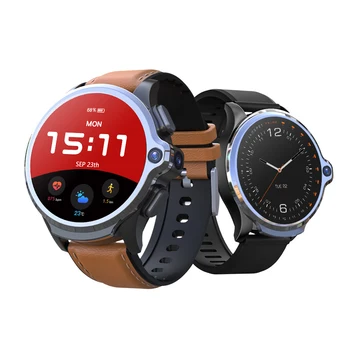 

KOSPET Prime 4G Smart Watch Face ID Unlock 3GB 32GB Dual Camera 1.6"IPS 1260mAh Battery GPS Android SmartWatch Men