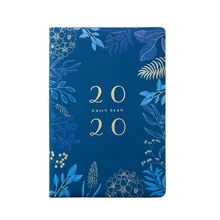 A5 офисный ежедневный блокнот для школы с четкой печатью портативный дорожный ручной Органайзер Еженедельный планировщик PU для записи списка