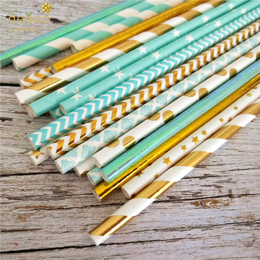 paper straws party wedding401