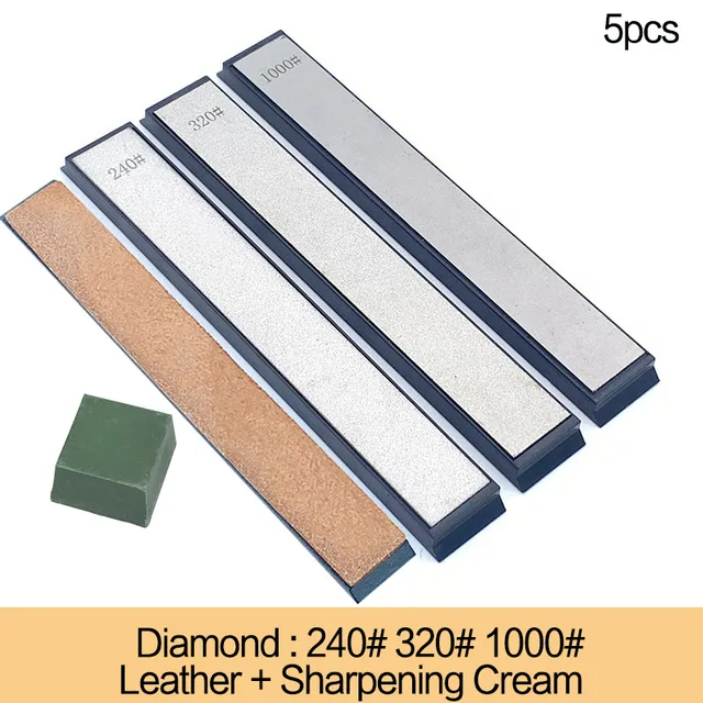 1pc-14pcs set Diamond stone bar Used for Ruixin pro RX008 knife sharpener diamond whetstone grinding stone sharpening stone Bars 5Pcs set-C