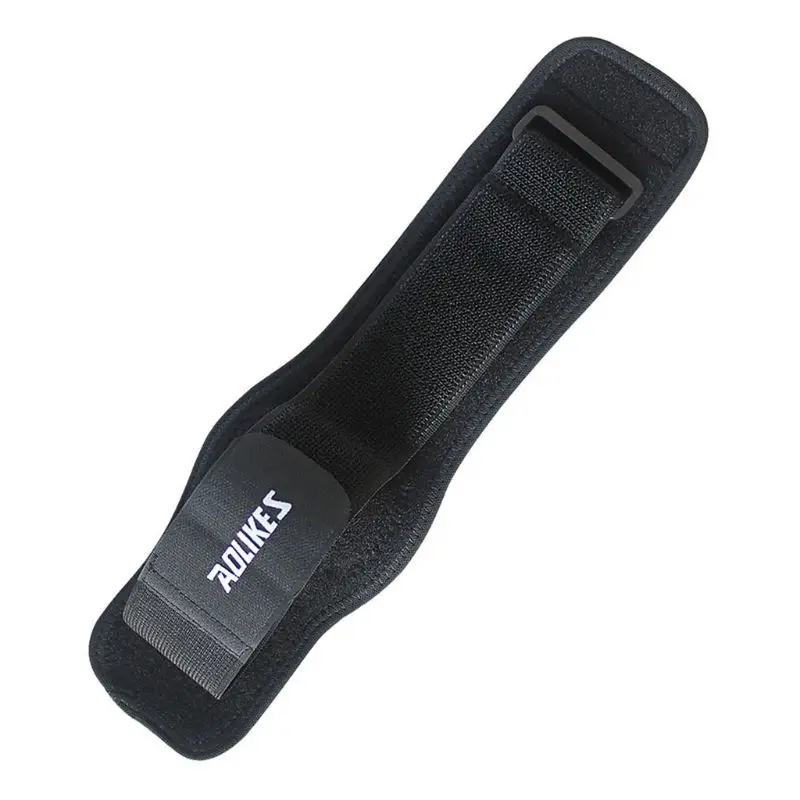 1PCS Adjustable Basketball Badminton Tennis Golf Elbow Support Golfer's Strap Elbow Pads Lateral Pain Syndrome Brace - Цвет: Черный