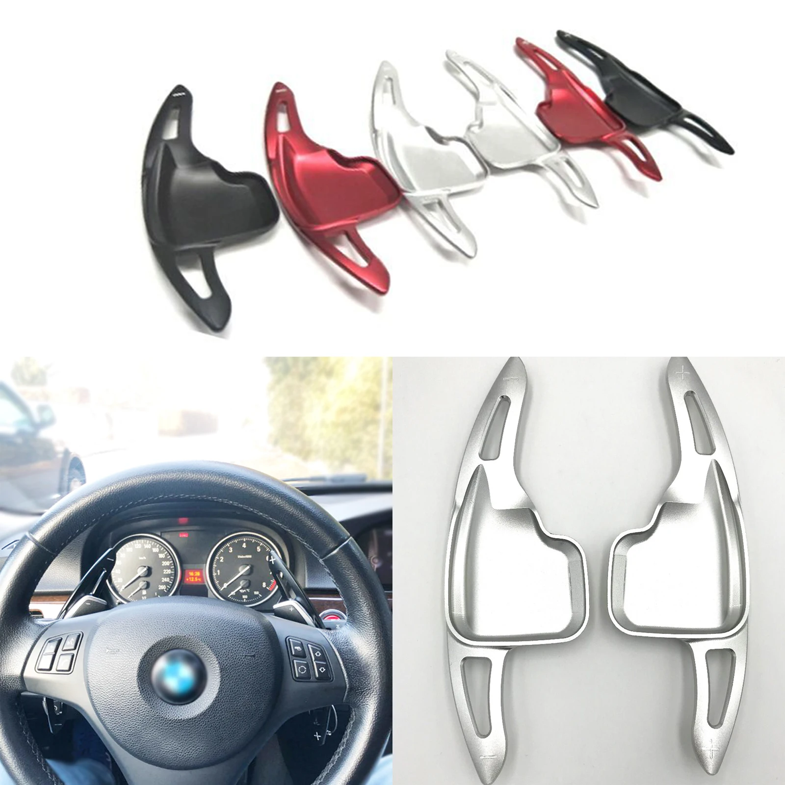 2 шт./пара для BMW F30 F31 F32 F10 F20 F22 F15 F16 X1 X3 X4 X5 X6 Алюминий рулевое колесо переключения