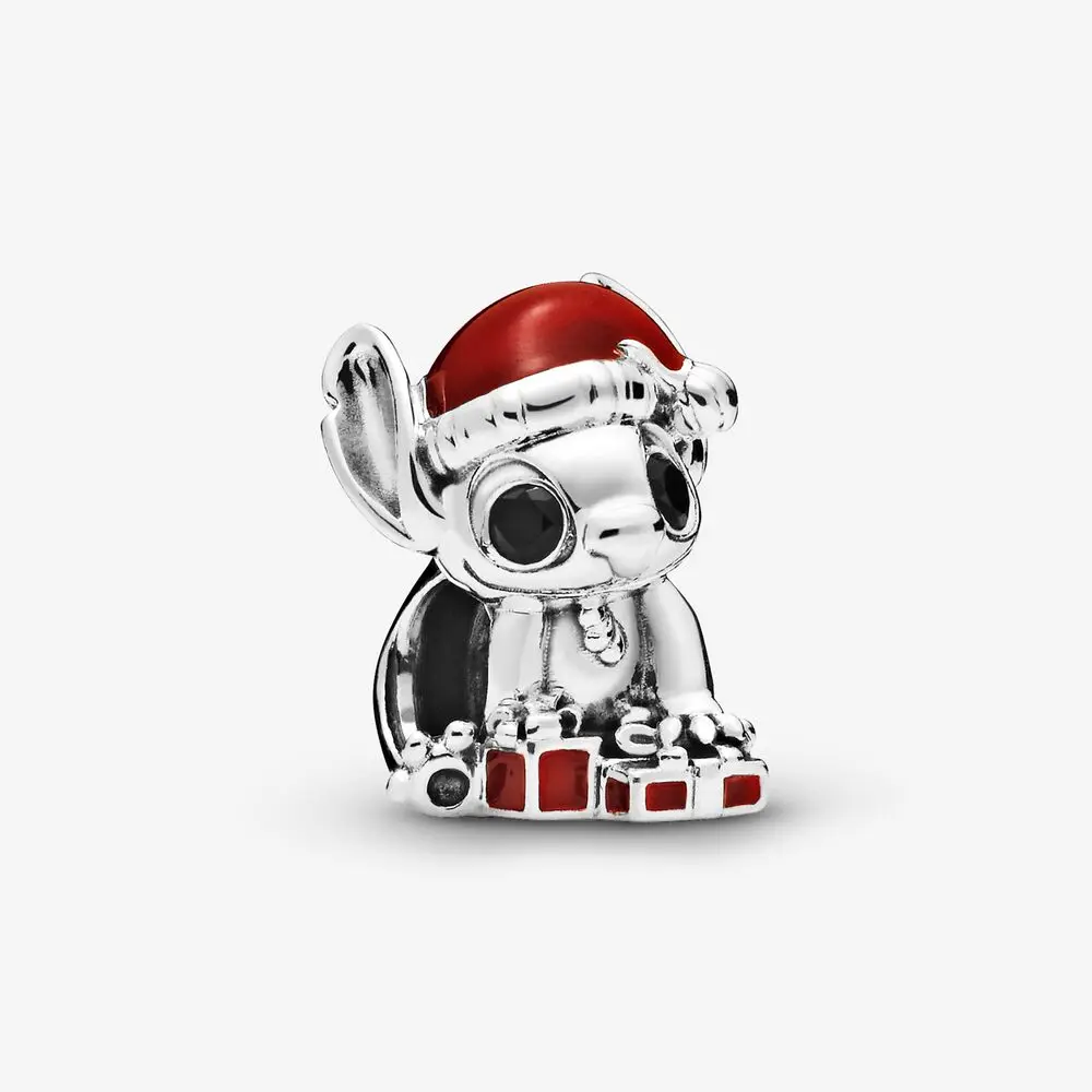 

2019 Winter New Arrival 925 Sterling Silver Beads Stitch Christmas Charms fit Original Pandora Bracelets Women DIY Jewelry