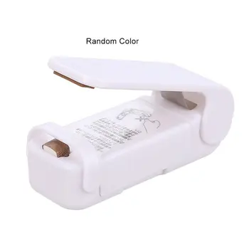 

Heat Sealer Plastic Package Storage Bag Mini Sealing Machine Handy Sticker and Seals For Food Snack Kitchen Accessories