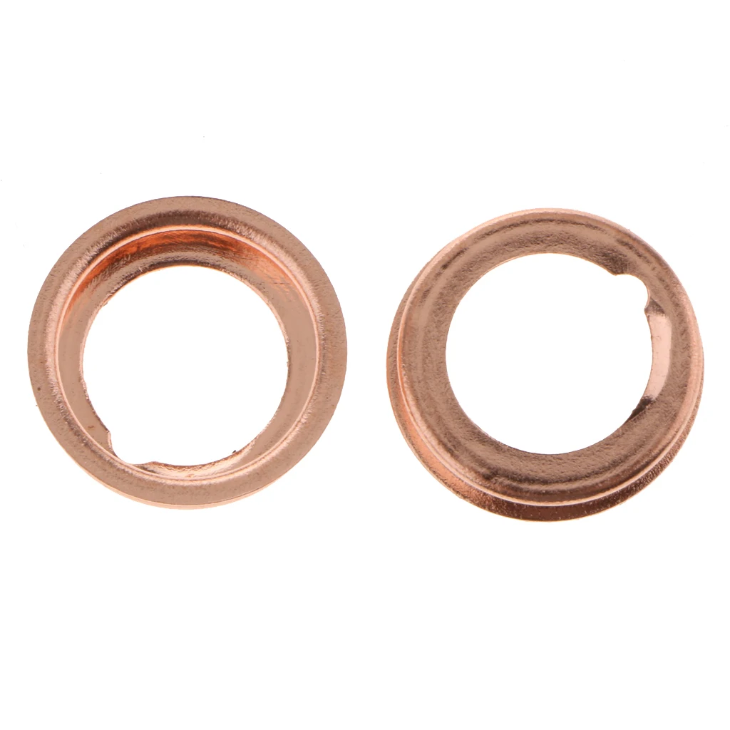 10pcs Oil Drain Plug Gasket Crush Washer Screw Gasket Repair Parts OEM 11026-01M02 For Nissan Infiniti 17mm/0.67''