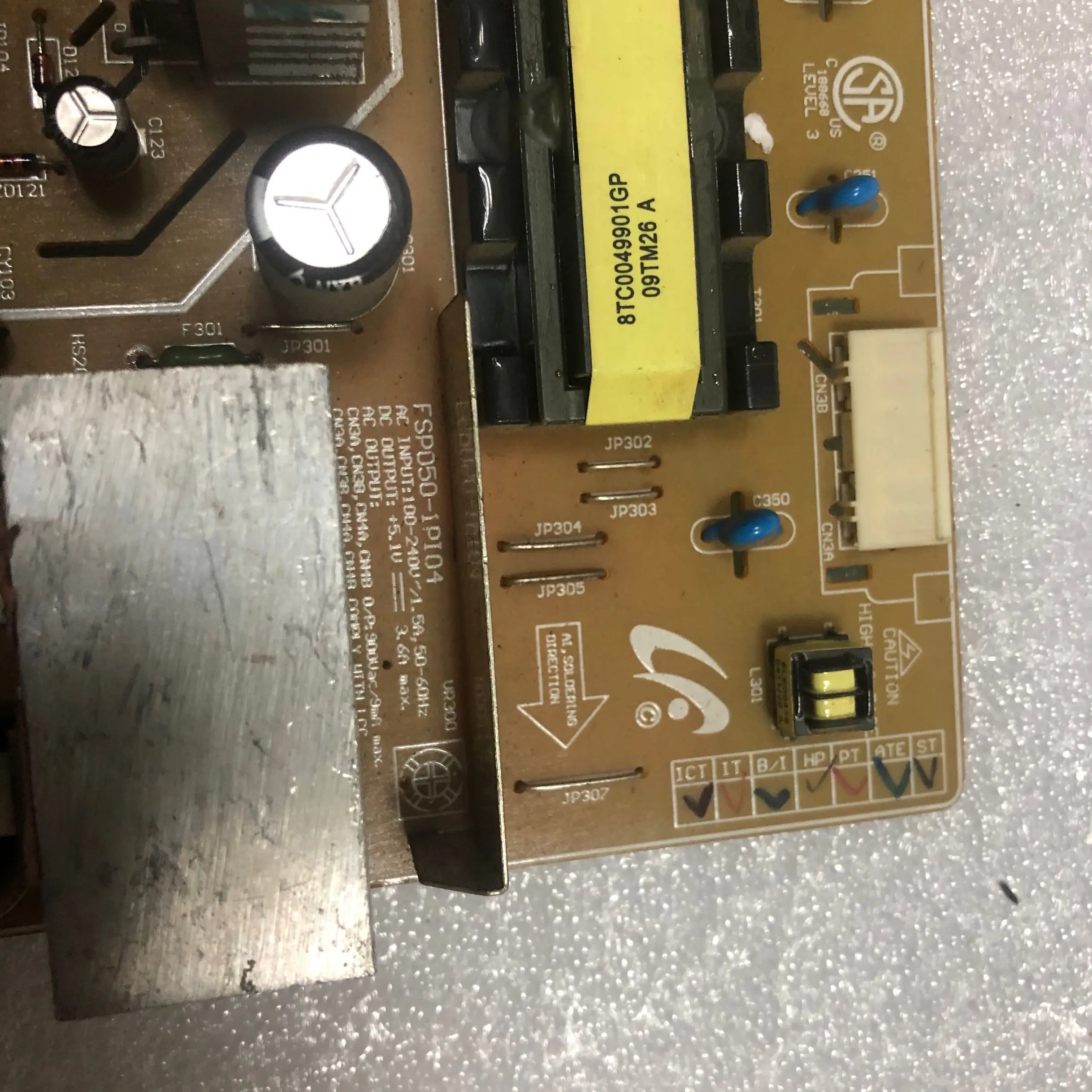 Тест для 2243BW+ 2243BWPLUS 2243BWX плата питания FSP050-1PI04 BN44-00305A