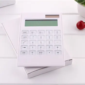 

Portable Solar Powered Calculator Screen 12 Digit Large LCD Display for Office Daily Use JR Deals