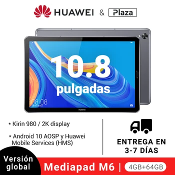 

Huawei Mediapad M6 original 10,8 inch 4GB 64GB WIFI Kirin 980 octa core Android 9,0 Tablet Type-C