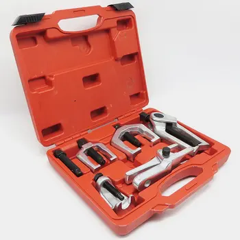 

5pcs Front End Service Tool Kit Ball Joint Tie Rod Set Pitman Arm Puller Remover Separator Pitman Arm Tie Rod Puller