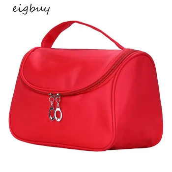 

Cosmetic Bag European Ladies Waterproof Nylon Cosmetic Bag Zipper Portable Large-capacity Multi-function Travel Cosmetic Bag