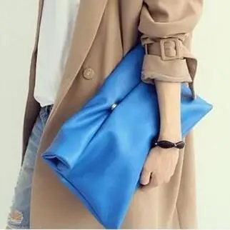 

Jin Mantang Kpop style candy color Women's Clutches fashion women envelope bags PU leather clutch evening bag female wallet