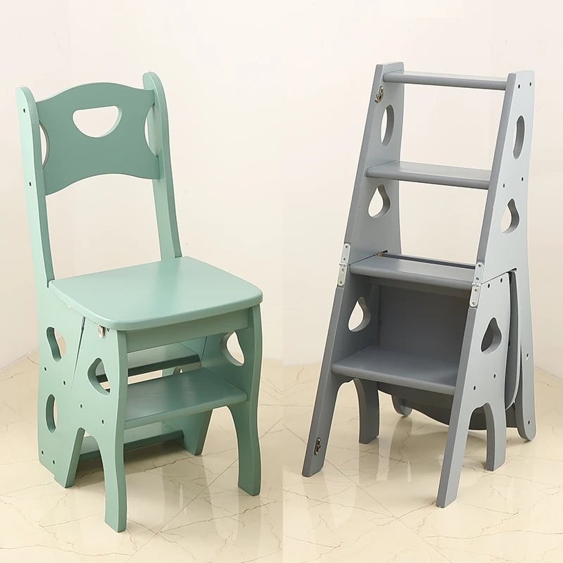 cabrio cok fonksiyonlu dort adim kutuphane merdiven sandalye kutuphane mobilyasi katlanir ahsap tabure sandalye portatif merdiven ev icin wooden stool folding wooden stoollibrary ladder aliexpress