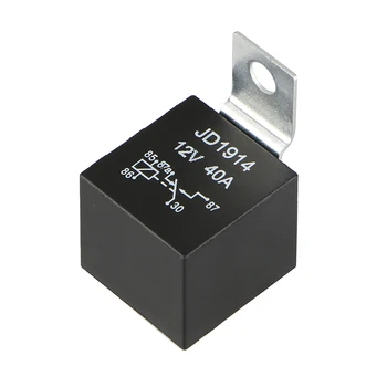 

5Pcs 12V 40A Auto Automotive Relay Socket 40 Amp 5 Pin Relay Wires Motorcycle