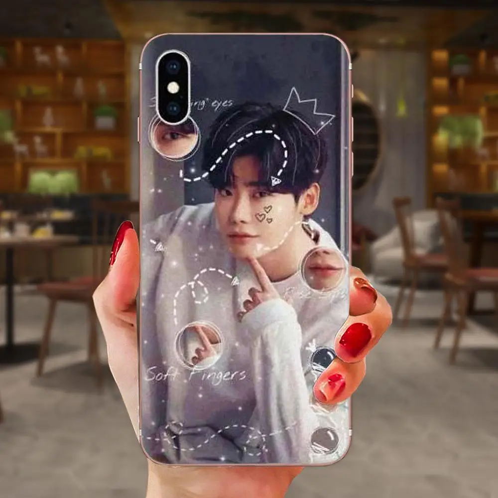as picture Idol ли Чон сок мягкий чехол для телефона Coque для samsung Galaxy Note 5, 8, 9, S3 S4 S5 S6 S7 S8 S9 S10 5G mini Edge рlus Lite - Цвет: as picture