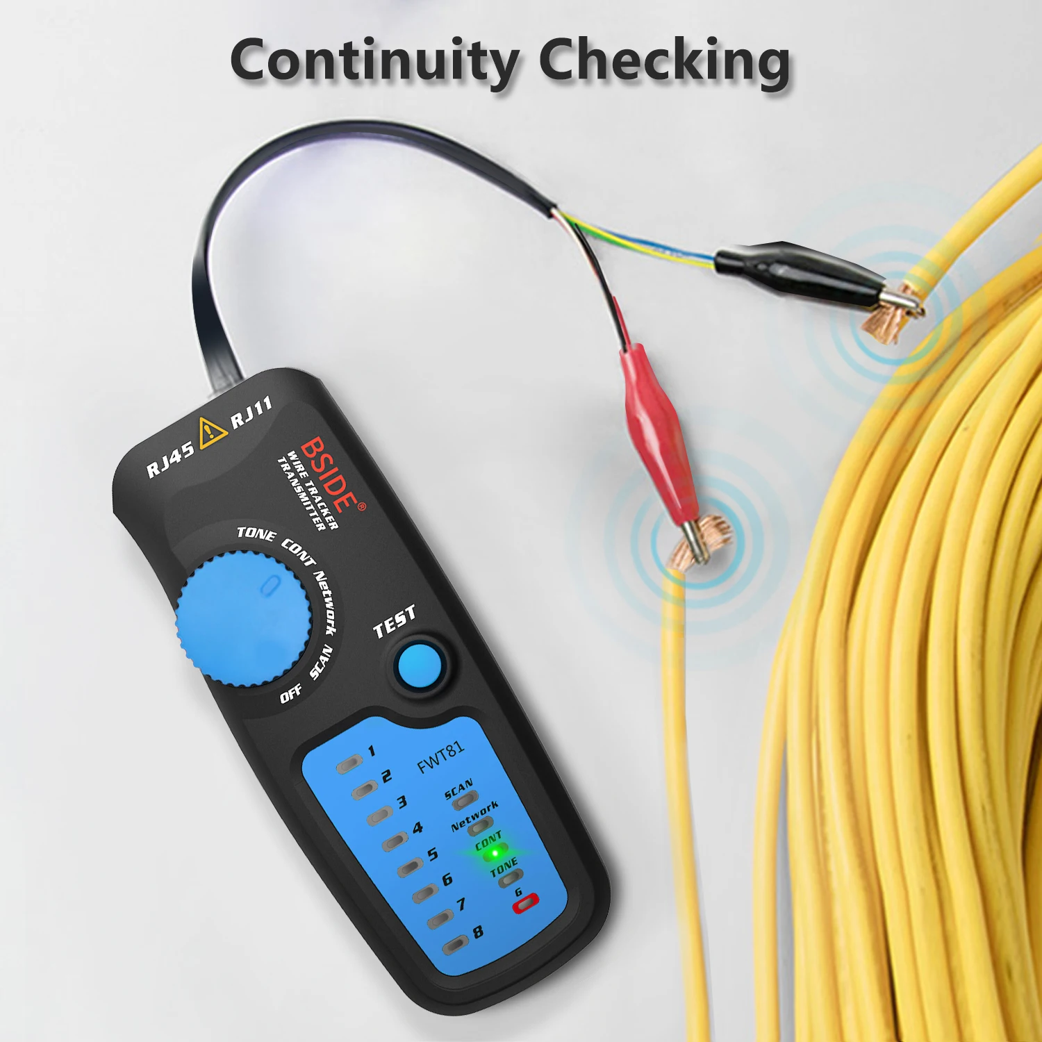Cable Tracker Network Telephone line Detector wire finder wiring Wires Trace bre
