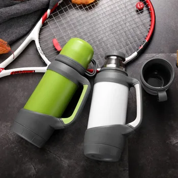 

1000ML Thermos Bottle Stainless Steel Insulated Thermos Bottle Travel Coffee Mugs Thermal Vaccum Water Bottle Thermal Mug