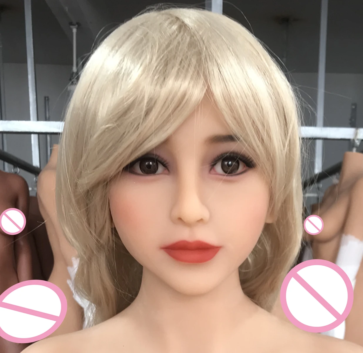 Irontechdoll Super Realistic Head #58Miki Sex Love Doll Female Sexy