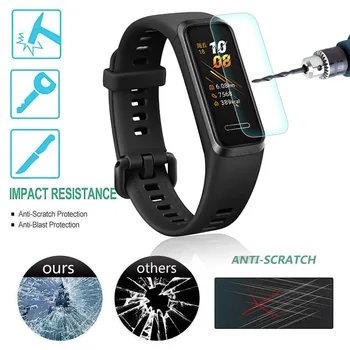 

Smart Accessories 3pcs Watch Pet Transparent Hd Full Screen Cover Protector Film For Huawei Band 4 For Mi Band 4 Смарт Часы
