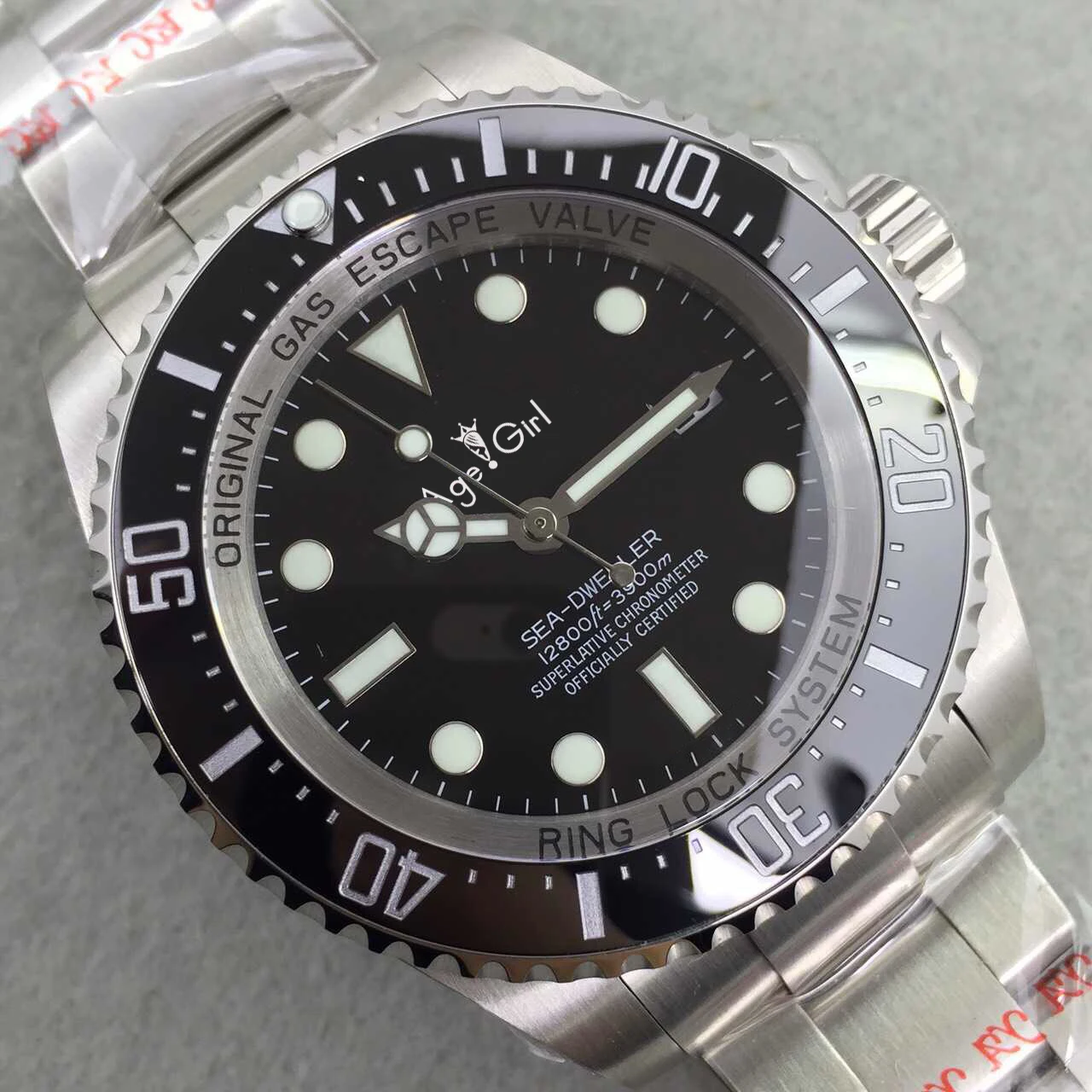 Роскошные брендовые Новые мужские керамические Безель из нержавеющей ...