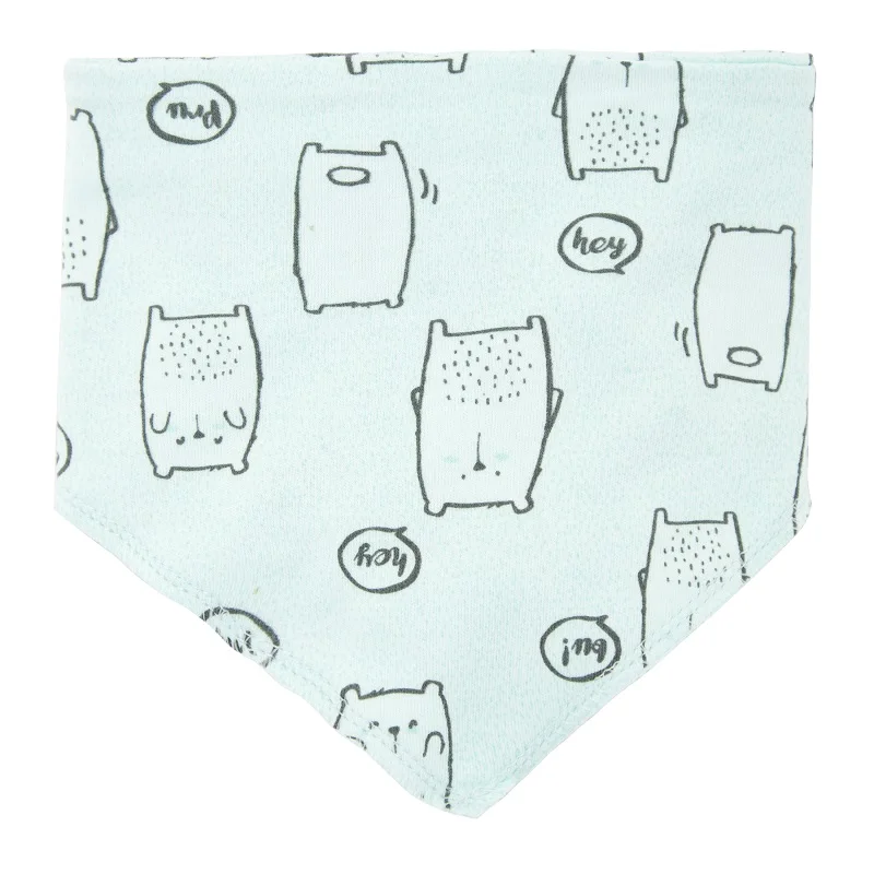 Honeyzone Muselina Bebe Algodon Baberos De Silicona Para Bebe Carino Orso Bavaglini Neonato Burp Panno Alimentacion Bebe