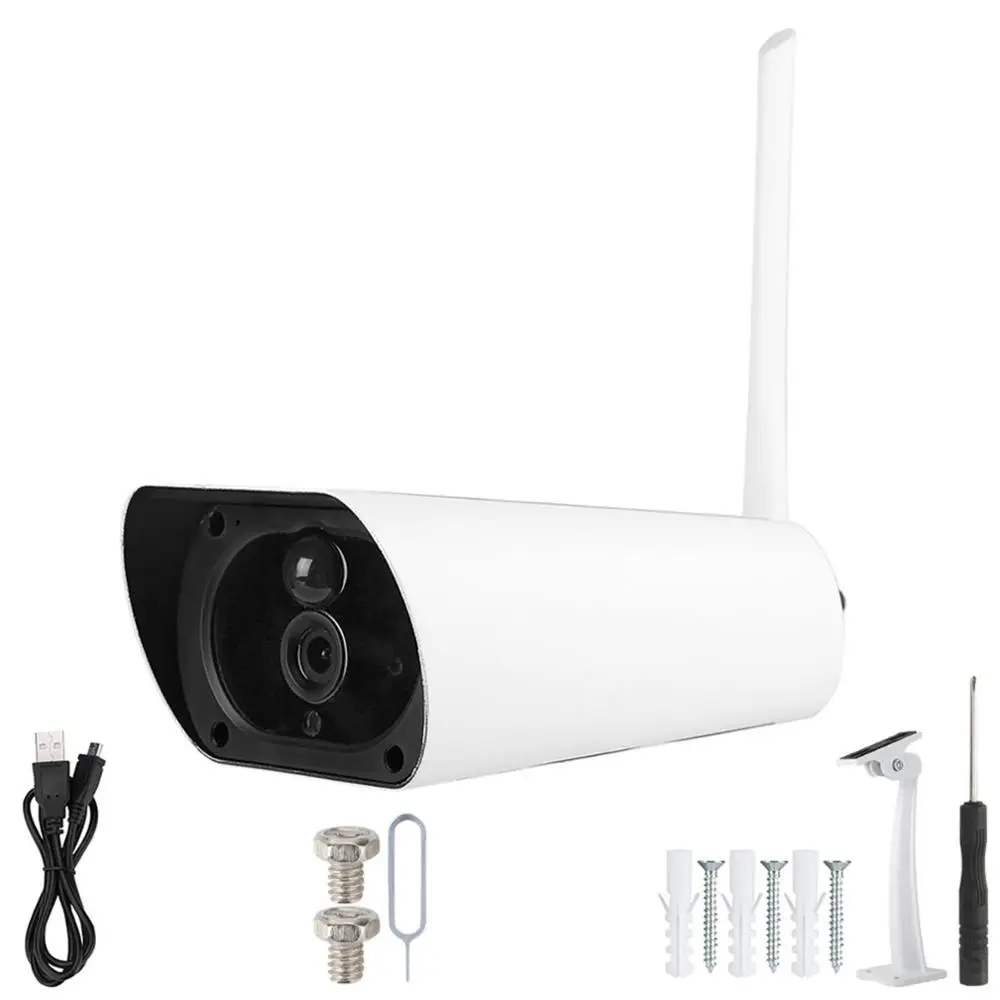 Solor камера 1080P 4G SIM карта IP67 PIR на солнечных батареях наружная видеонаблюдения