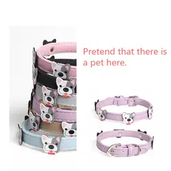 Товары для домашних собак Мягкие красочные Пу кожа мультфильм аватар ожерелье для домашних животных аксессуар товар для животных ошейник