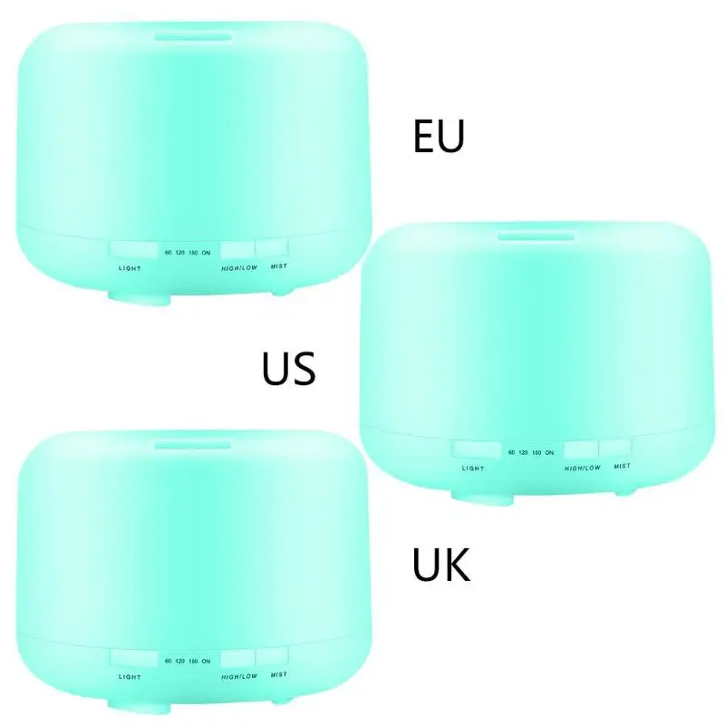 1000mL Timing Humidifier 7 Color LED Aromatherapy Ultrasonic Aroma Diffuser