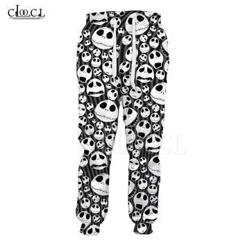 

The Nightmare Before Christmas Trousers Skull 3D Printed Stranger Things Fashion Hip Hop Pants New Casual Men Women Gym Trousers