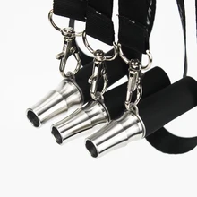 Мундштук кальяна из нержавеющей стали с ремешком из веревки кремния многоразовые наконечники для рта Chicha Narguile водяная трубка-кальян мундштук