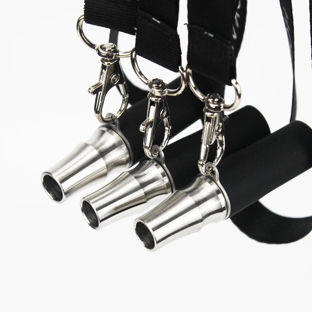 StainlessSteelHookahMouthpiecewithHangRopeStrapSiliconReusable