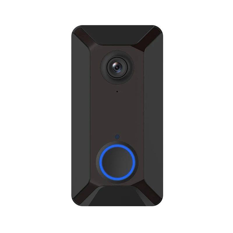V6 720P Смарт дверной Звонок камера Wifi видео визуальный домофон с Chime Ip звонок