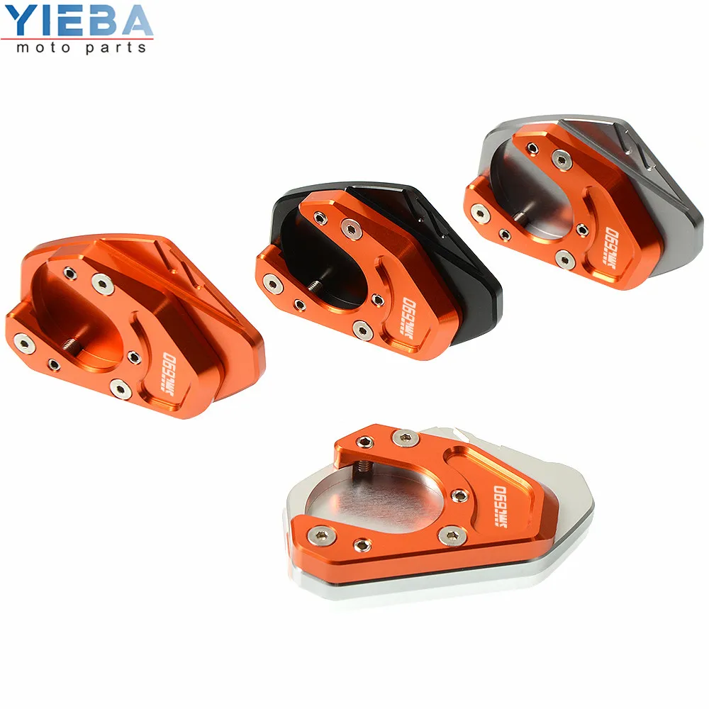 CNC алюминиевый moto rcycle Sidestand Kickstand подставка для ног боковая подставка Увеличьте Мото части для KTM 690 SMC 2008 2010-2013