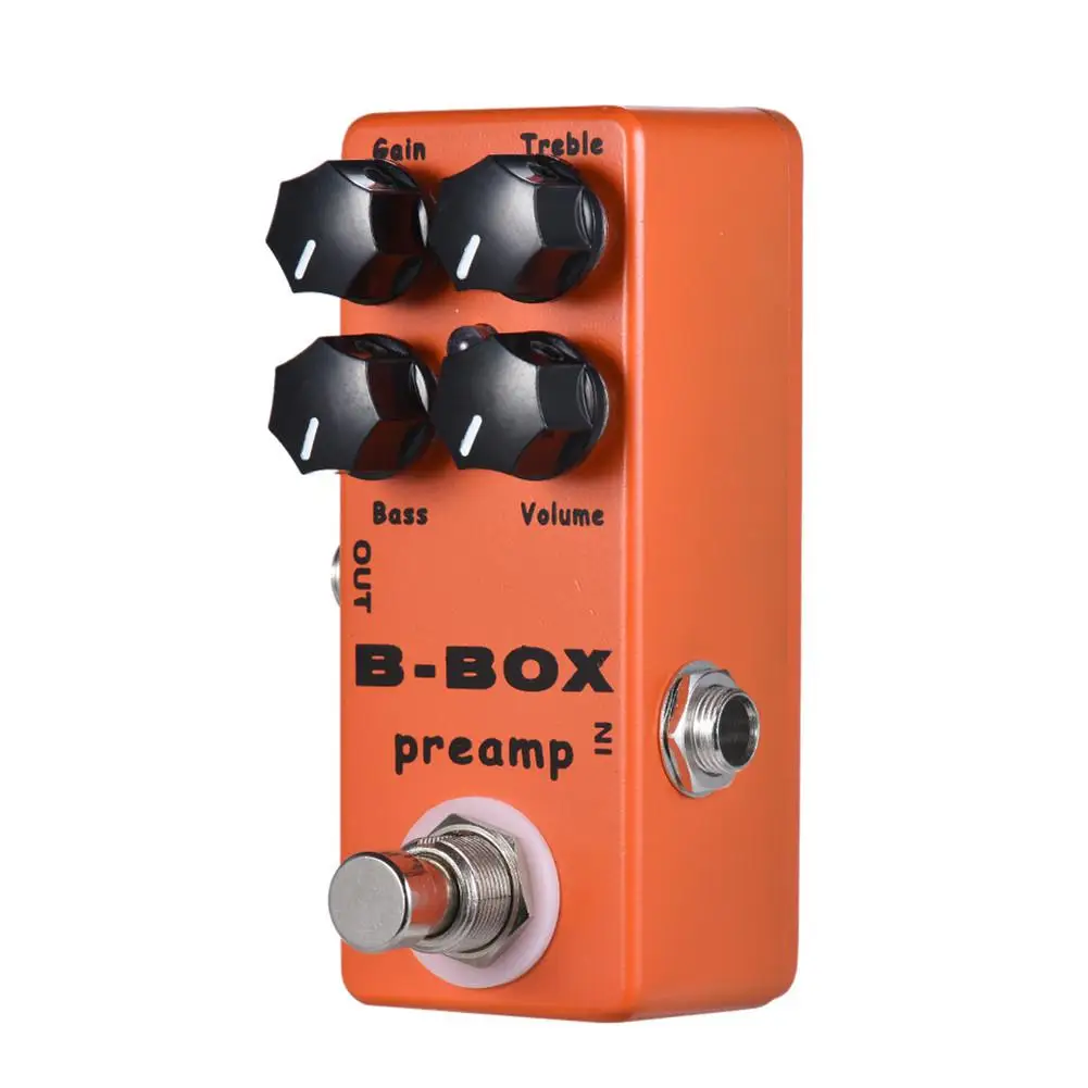 

Guitar accessories electric guitar preamplifier overload effect pedal with analog signal path true bypass
