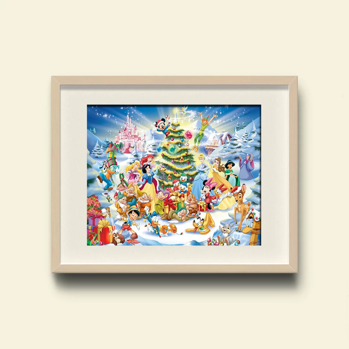

Amazon, AliExpress Modern Wall Art Animation Christmas Cartoon Figure Gathered in Home Decoration