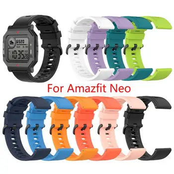 

Silicone Strap For Amazfit Neo Smart Watch Acccessories Wristband Sport Adjustable Strap For Huami Amazfit Neo Bracelet Loop NEW