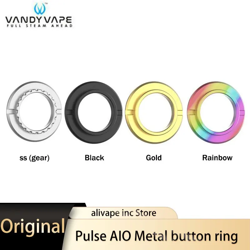 Tanie 4 sztuk oryginalny Vandy Vape Pulse AIO metalowe pierścionek akcesoria