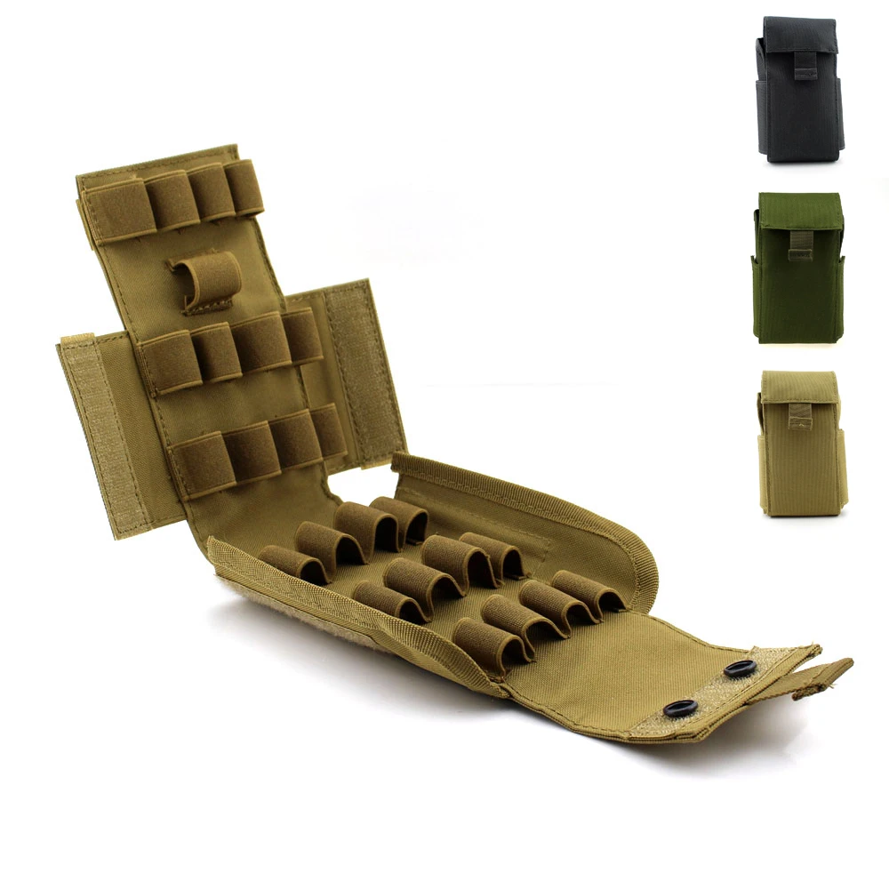 Тактический чехол для журнала Molle MOLLE PALS 25 круглый 12 калибровочный перезарядки