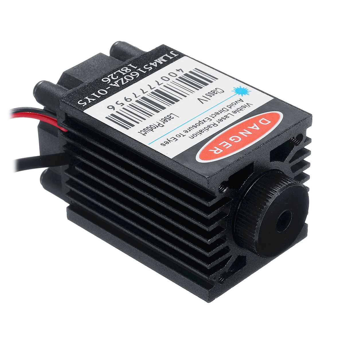  2.5W 450nm Blue Laser Module TTL 12V Focusable High Power + Goggles for CNC Cutting Laser Engraving