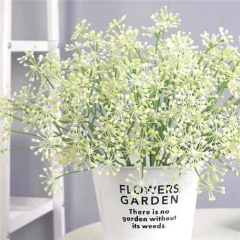 5 Forks Artificial Ficus Carica Bouquet for Wedding Home Party Decor Festive Supplies Photo Prop