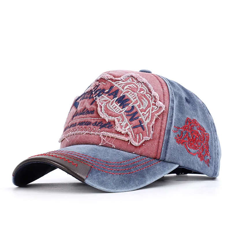 

2019 Dad Hat Go Head Embroidered Male And Female Neutral Baseball Cap Retro-patch To Make Old Duck Tongue Autumn Winter
