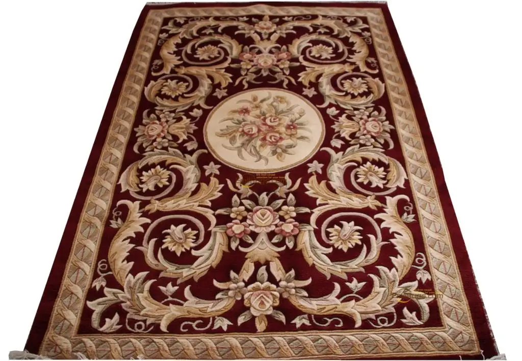 Тканый ковер Шерсть Большой ковер Реверсивный диван пол использование резные прямоугольные ацтекские одеяло шерсть вязание ковры