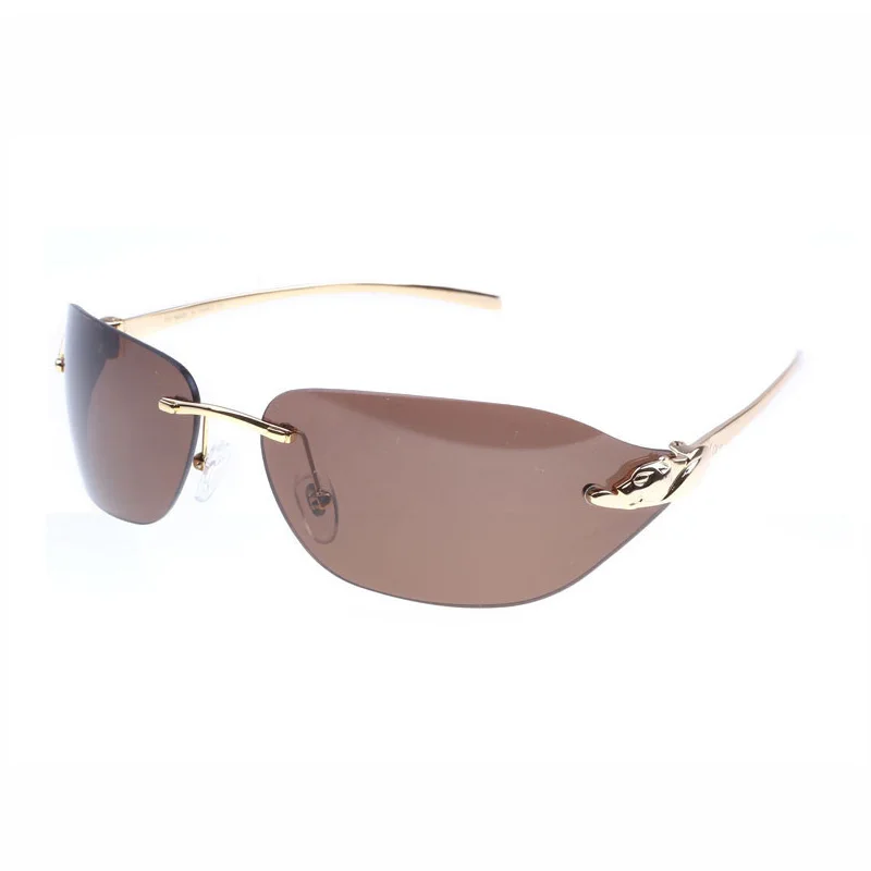 

Rimless Sunglasses Women Men 2019 Luxury Brand Designer Vintage Sun Glasses Male Retro Sunglass Shades for Women Oculos De Sol
