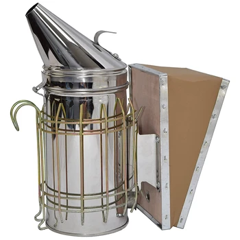 

Beekeeping Smoker Stainless Steel Manual Bee Smoke Transmitter Kit Beekeeping Tool Apiculture Beekeeping Tool
